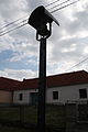 Čeština: Další pohled na zvoničku v Petrůvkách, okr. Třebíč. English: Other view of Belltower in Petrůvky, Třebíč District.jpg