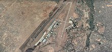 Overview of Kano International Airport, the site of the accident. Overview of Kano Airport.jpg