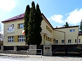 Čeština: Základní škola v obci Přídolí v okrese Český Krumlov. English: Elementary school in the village of Přídolí, Český Krumlov District, South Bohemian Region, Czech Republic.