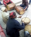 Dhol, Nagaras and flute Padderi musical instruments.png