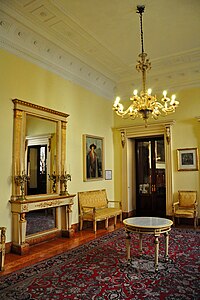 Una sala interna del palazzo