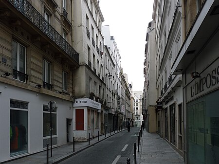 Paris rue blondel