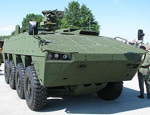 Patria AMV croate à Karlovac