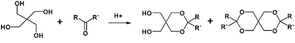 Penthaeritrit with aldehides and ketones.jpg