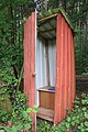 * Nomination Outhouse in the forrest near Bad Neustadt an der Saale (Bavaria) --Verum 19:40, 1 April 2016 (UTC) * Decline Insufficient quality. Front door out of focus --Moroder 10:50, 9 April 2016 (UTC)