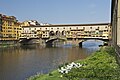 Der Arno und der Ponte Vecchio in Florenz