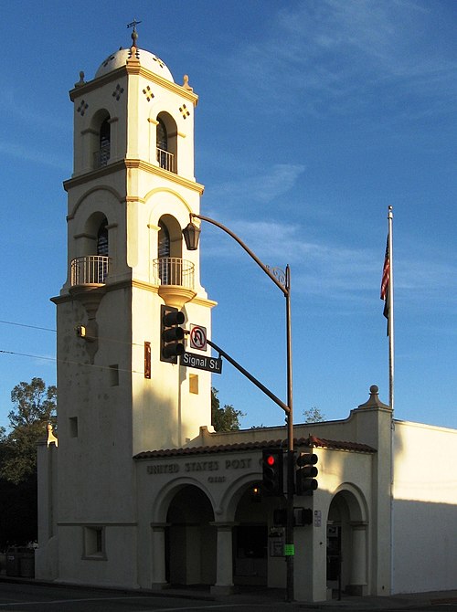 Image: Post office in Ojai, California (cropped)