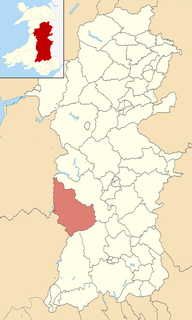 Llanwrtyd Wells (electoral ward) Electoral ward in Wales