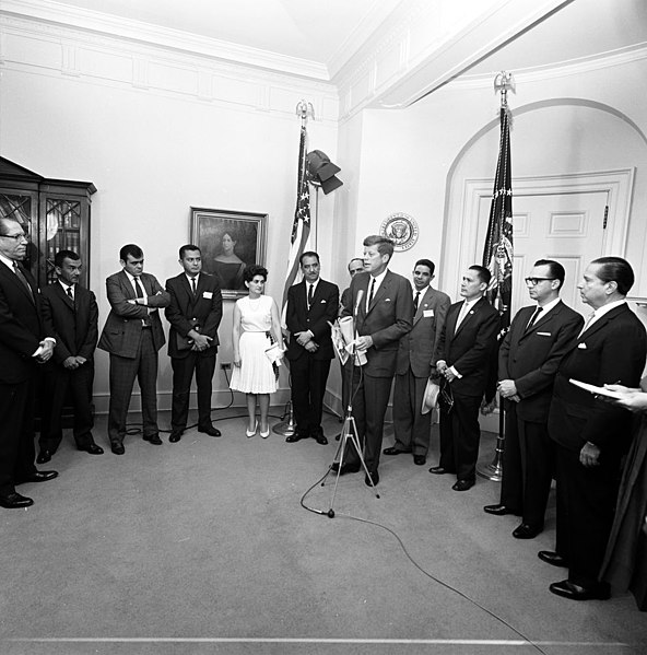 File:President John F. Kennedy Meets with Alliance for Progress Representatives from Latin America 02.jpg