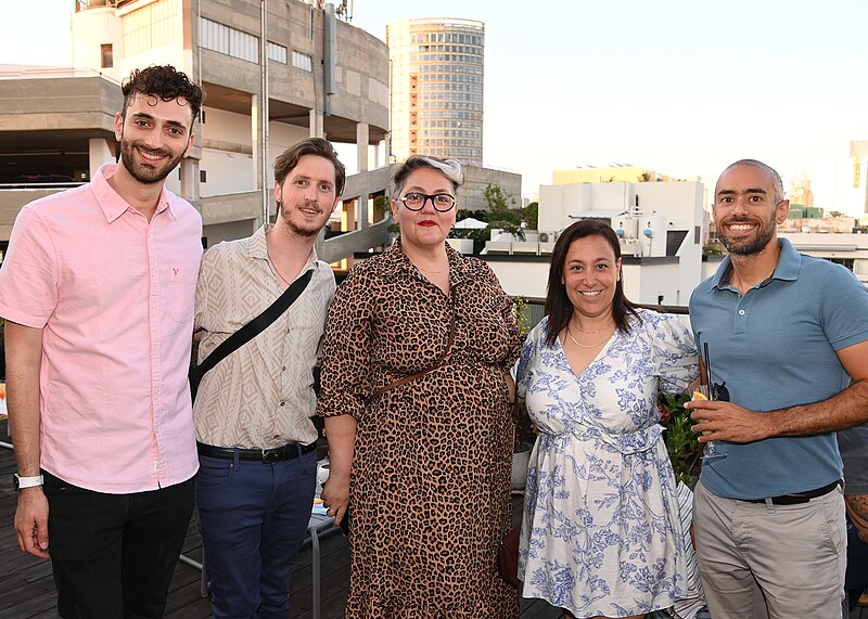 File:Pride Reception with AGUDA at the Brown Hotel TLV, May 30 2023 56.jpg