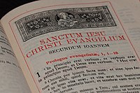 Prologue to the Gospel of John, Sixto-Clementine Vulgate, 1922 edition by Hetzenauer Prologus Ioanni Vulgata Clementina.jpg