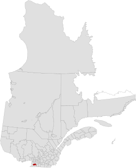 Location of the MRC Beauharnois-Salaberry