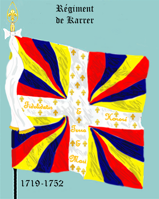 <span class="mw-page-title-main">Karrer Regiment</span> Military unit