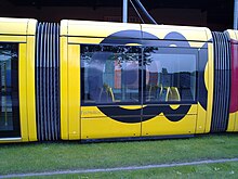 Rame Citadis 302 du Tramway de Mulhouse baptisée « Feldkirch » en l'honneur de la commune, qui fait partie de la Communauté d'Agglomération de Mulhouse sans toutefois être desservie par le tramway.