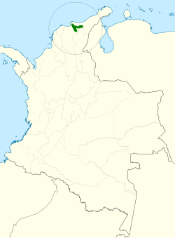 Distribución de Ramphomicron dorsale