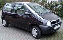 A one-box design, the Renault Twingo (1998-2000) Renault Twingo front 20080222.jpg