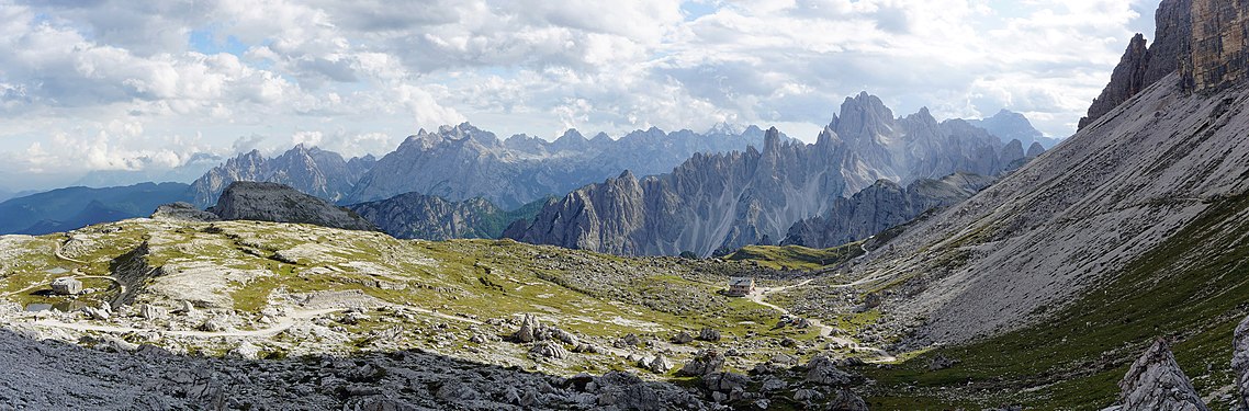 Rifugio Lavaredo, Naturpark Drei Zinnen