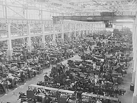 Ford's River Rouge assembly plant 1941