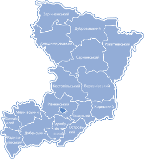 Administrative divisions of Rivne Oblast