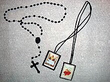 Rosary and scapular Rosary&scapular.jpg
