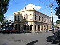 Rose Hotel, on the corner of Napier St. and Leicester St., Fitzroy, Victoria, Australia.