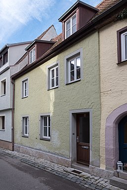 Rothenburg ob der Tauber, Krebengäßchen 3-20160108-002
