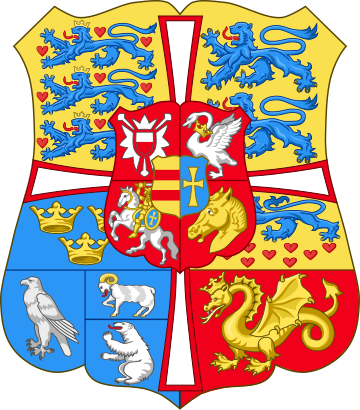 File:Royal arms of Denmark (1903–1948).svg