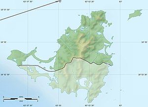 Île Tintamarre na zemljovidu Zajednice Sveti Martin