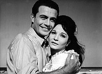Zulfikar and Shadia in Dearer than My Life (1965), in which he won his second Egypt's best actor award in a leading role for his performance.