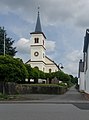 * Nomination Salmtal-Rheinland Pfalz, church: die Katholische Pfarrkirche Sankt Martin --Michielverbeek 23:00, 29 September 2017 (UTC) * Promotion Difficult to handle all vertical lines here. The left side of the churchtower is a bit tilted. But quality is high enough for QI, I think. --Milseburg 11:09, 30 September 2017 (UTC)