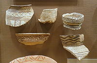 Samarra pottery - Oriental Institute Museum, University of Chicago - DSC06931.JPG