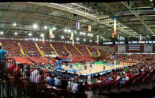 Palacio Municipal de Deportes San Pablo sports arena in Seville (Spain)