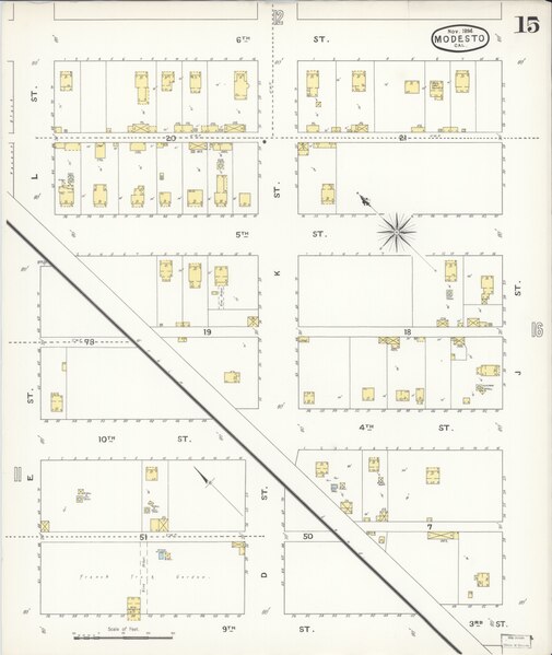 File:Sanborn Fire Insurance Map from Modesto, Stanislaus County, California. LOC sanborn00691 004-15.tif