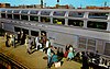 A high-level dome car of the El Capitan train