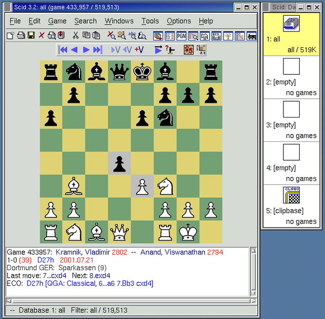 scidb - Comments from (commented !) games lost in ChessBase to Scid on the  go conversion process - Chess Stack Exchange