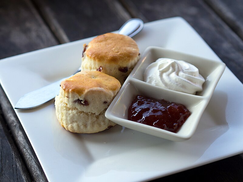 File:Scones cream jam.jpg