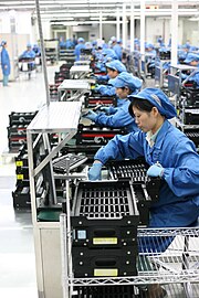 Workers perform final testing and QA before sending drives off to customers on its 2.5-inch notebook lines. Seagate Wuxi China Factory Tour.jpg