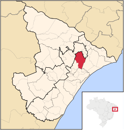 Localização de Capela em Sergipe