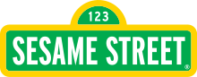 Sesame Street is named as one of the most well-known children's television series. Sesame Street logo.svg