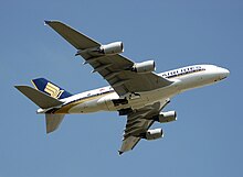 220px Singapore airlines a380 9v skf takeoff arp