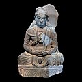 Sitting Maitreya (holding kumbha), Gandhara, 3rd century CE