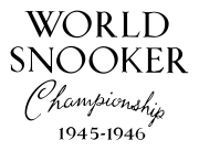 Snookerweltmeisterschaft 1945-46.svg описание изображения.