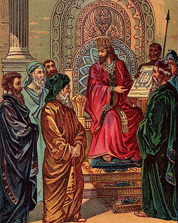 English: Solomon and the Plan for the Temple, ...