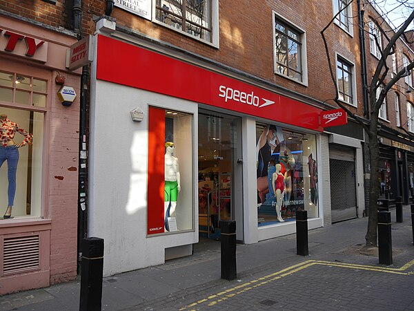 Speedo shop, Neal Street, Covent Garden, London