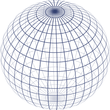 A sphere is a surface that can be defined parametrically (by x = r sin θ cos φ, y = r sin θ sin φ, z = r cos θ) or implicitly (by x2 + y2 + z2 − r2 = 0.)
