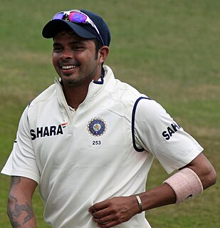 <span class="mw-page-title-main">S. Sreesanth</span> Indian cricketer