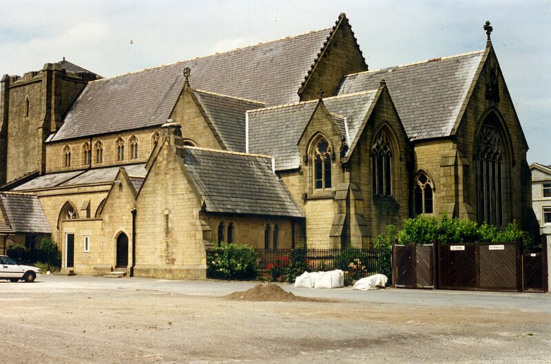 File:St Mary's Church, Turf Moor, Burnley 1994.jpg