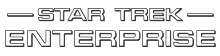 Star Trek: Enterprise logo.