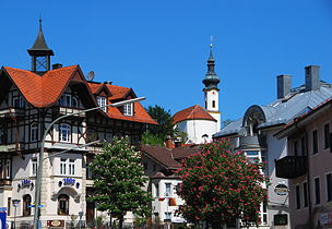 Achheimviertel unterhalb des Schlossberges