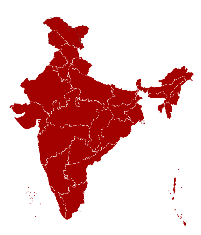 States and UTs of India (unlabelled) for WLM-IN.svg